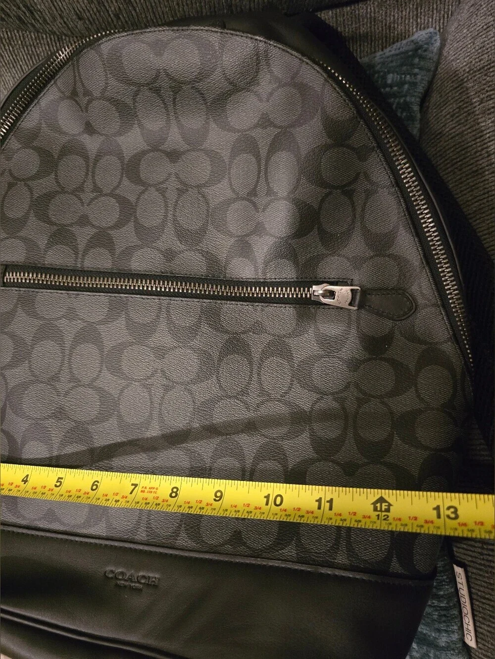 Coach Black Backpack